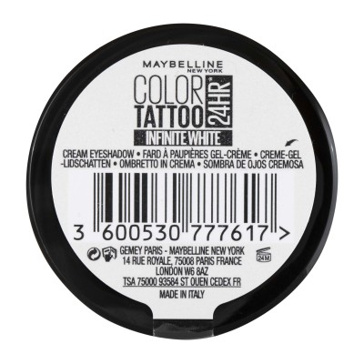 Maybelline Color Tattoo Oční Stíny 45 Infinite White 3,5 ml