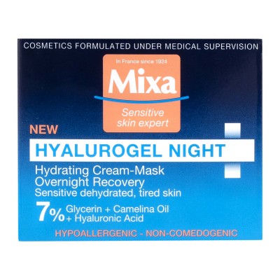MIXA Hyalurogel Night Intenzivní Noční Hydratační Péče 50 ml